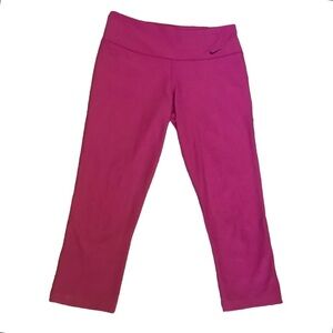 NIKE DRI FIT PINK CAPRI LEGGINGS/ Size Small